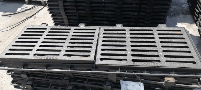 连城球墨铸铁连体双篦展示